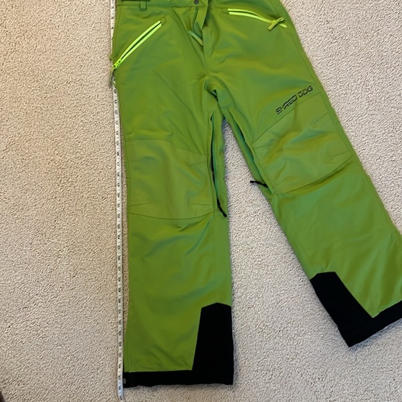 Shred Dog Insulated Kids Ski Pants w/Bib - Size 12 - Picture 8 of 9